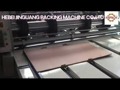 Tipo d'alimentazione a catena 1400-3200mm bordo ondulato del cartone 4machine tagliante di scanalatura rotatorio