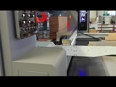 Macchina per la realizzazione di scatole di pizza personalizzabili con stampa a 1-5 colori e rotolo per stampanti da 300-800 mm