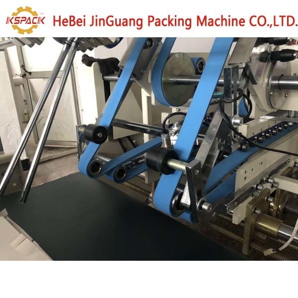 400/Min Paper Corrugated Box Folder Gluer Machine Automatic Feeding Whith PLC