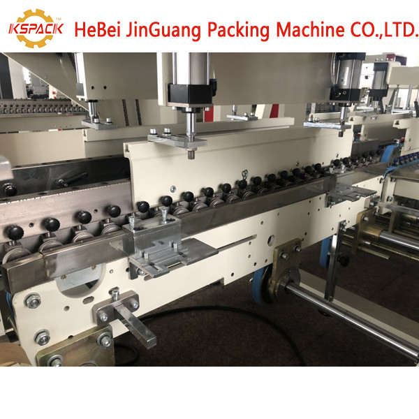 400/Min Paper Corrugated Box Folder Gluer Machine Automatic Feeding Whith PLC