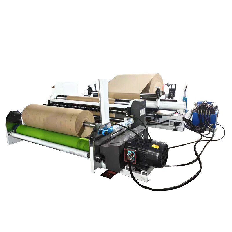 Kraft Paper Slitting Rewinding Machine Corrugated Box Carton Manufacturing Kspack