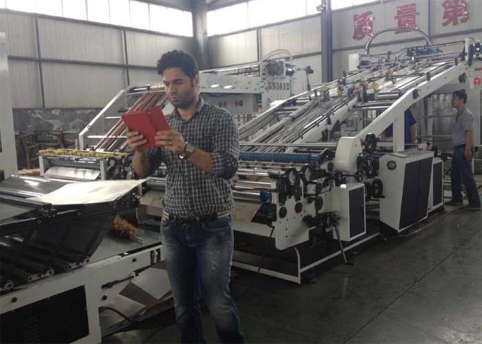 Automatic Corrugated Cardboard Flute Laminator Machine 7KW High Speed